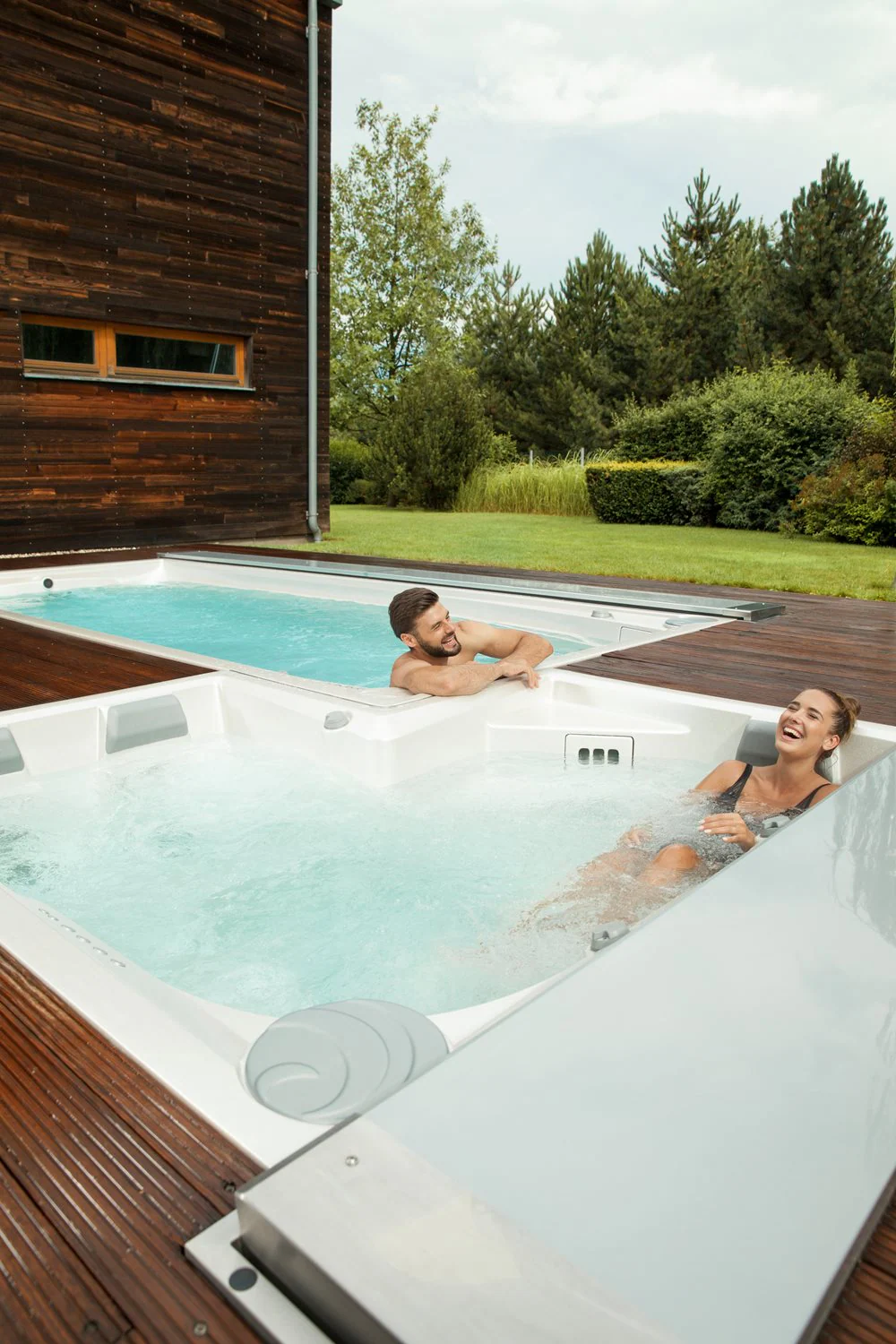 USSPA Combi Spa iN mit Schwimm- und Whirlpoolbereich