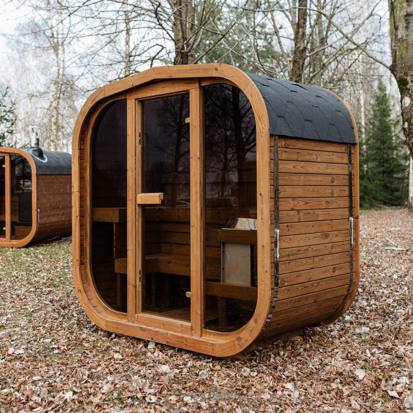 MINI Cube Sauna DIY Innenansicht