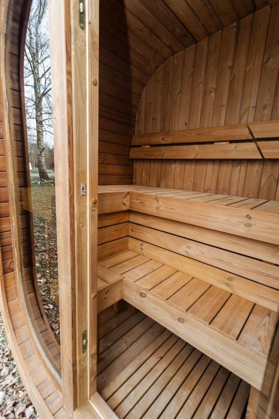 MINI Cube Sauna DIY Detailansicht