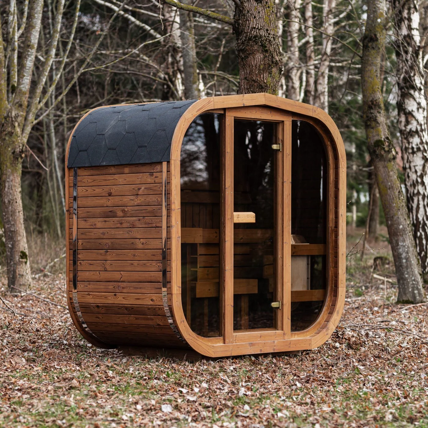 MINI Cube Sauna DIY Außenansicht