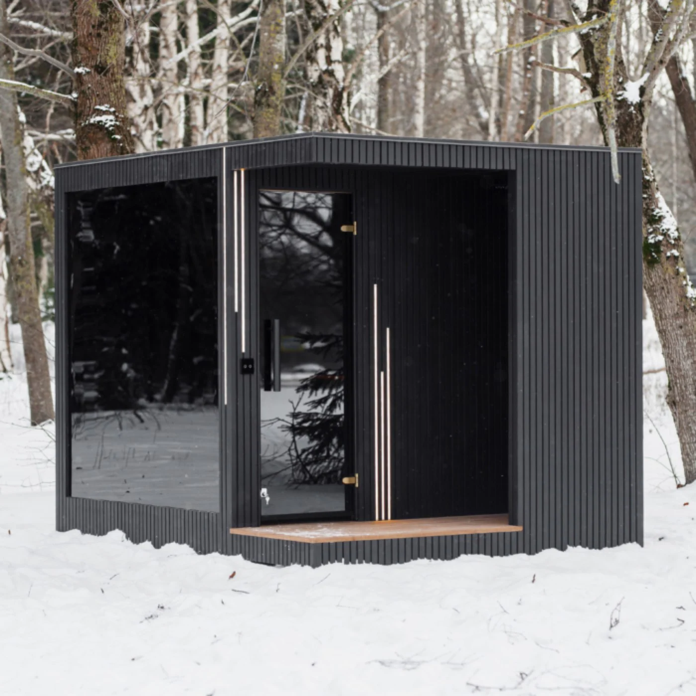 Sauna EBON 230×325 Außenansicht