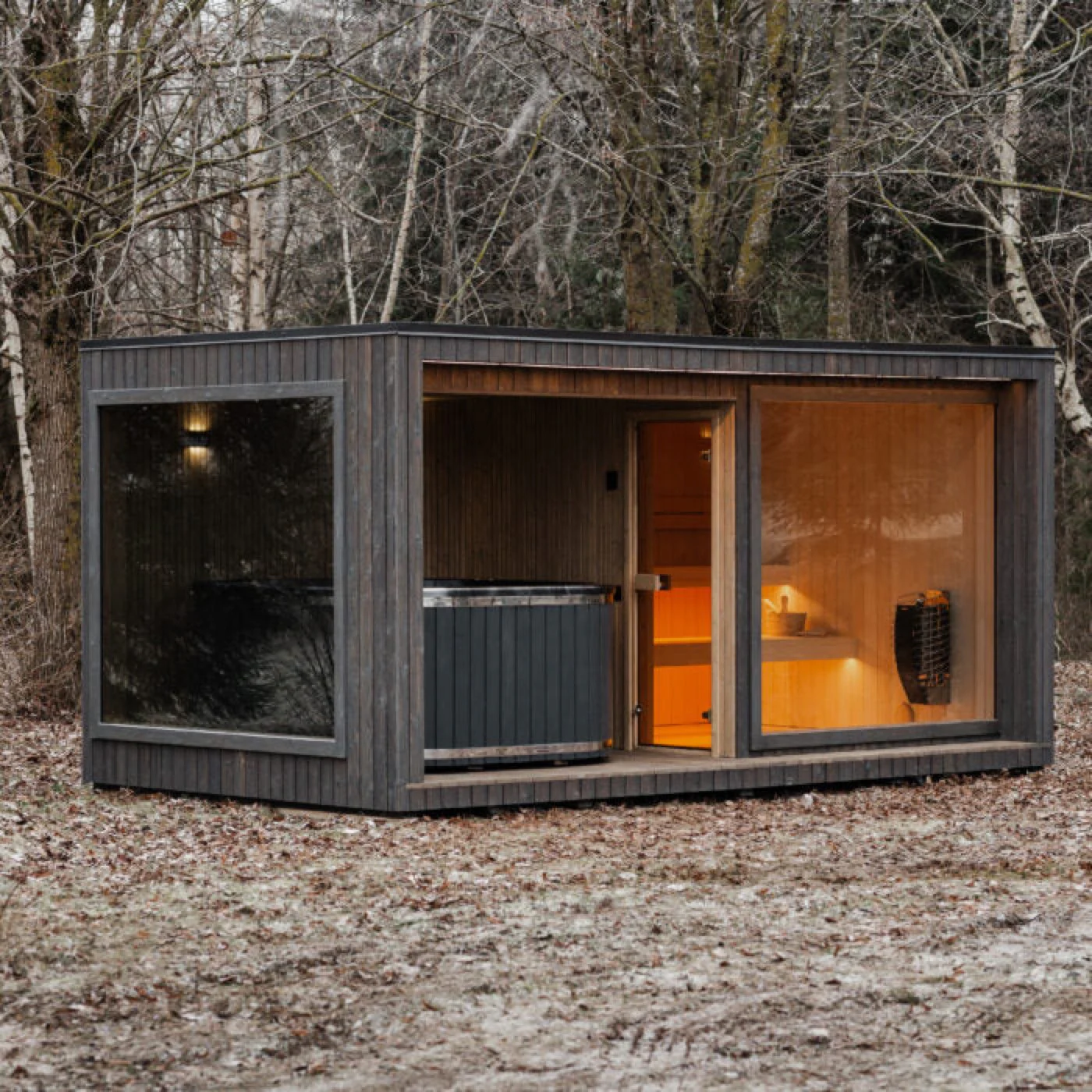 Sauna HARMONY 280×500 Detailansicht 1