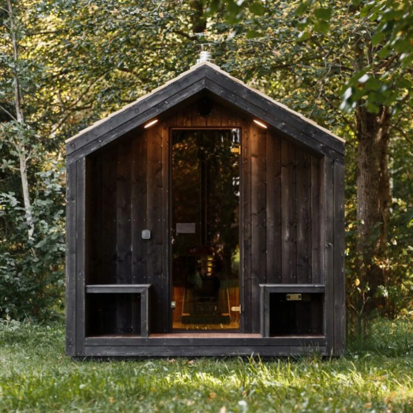 Sauna ORIGIN 240×300 Detailansicht 1
