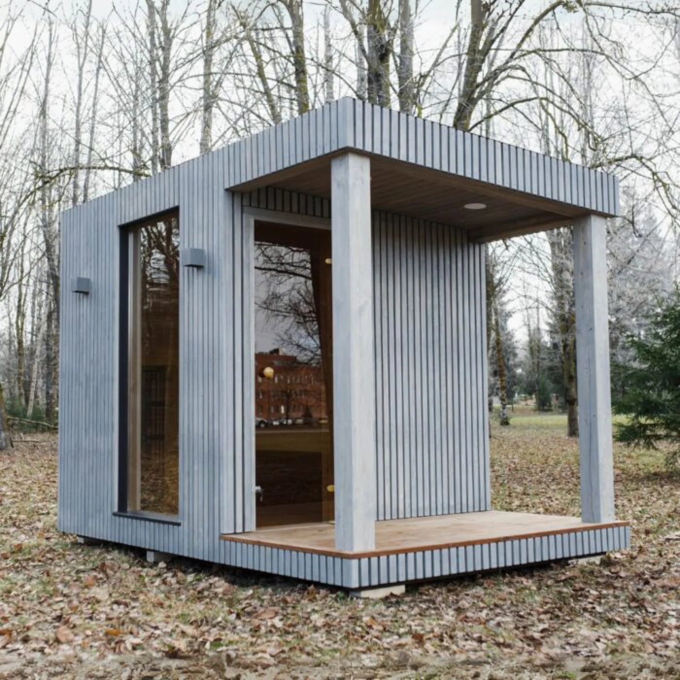 Sauna PURE 240×350 Außenansicht
