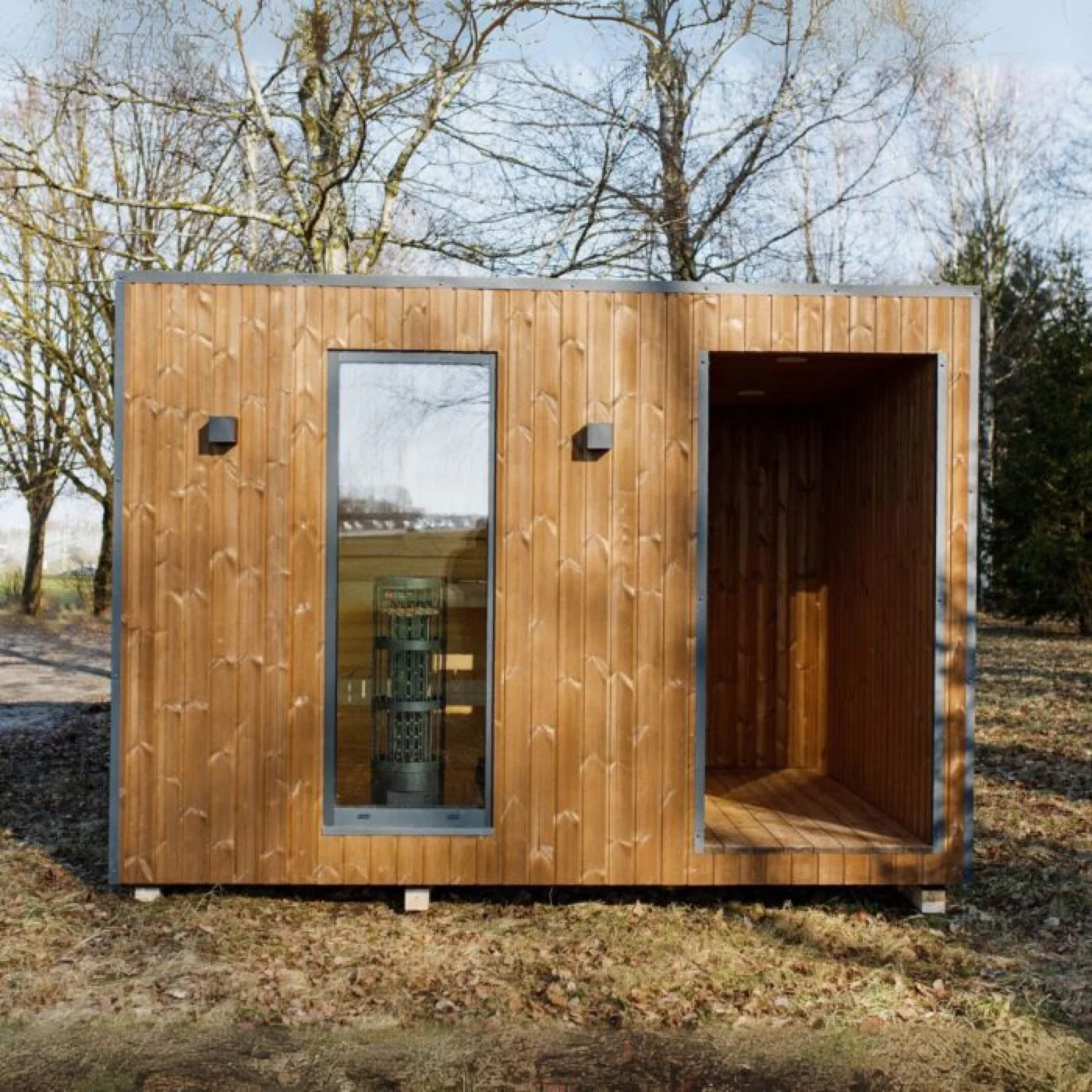 Sauna SILENCE 240×365 Detailansicht 1