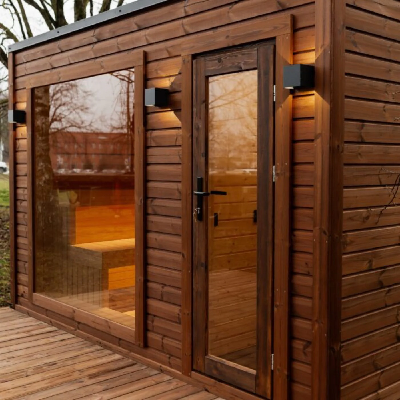 Sauna VITALITY 245×340 Detailansicht 1