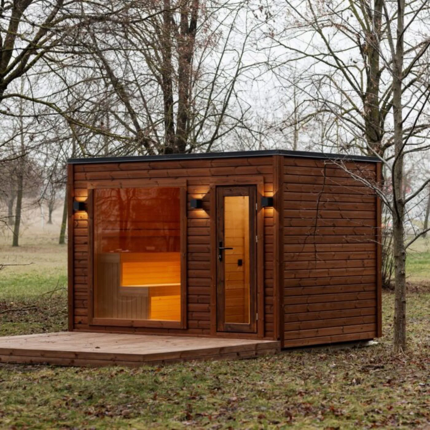Sauna VITALITY 245×340 Außenansicht
